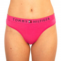 Tanga damă Tommy Hilfiger roz (UW0UW01555 TD0)