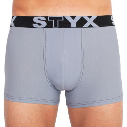 Boxeri pentru bărbați Styx sport elastic supradimensionat gri deschis (R1067)