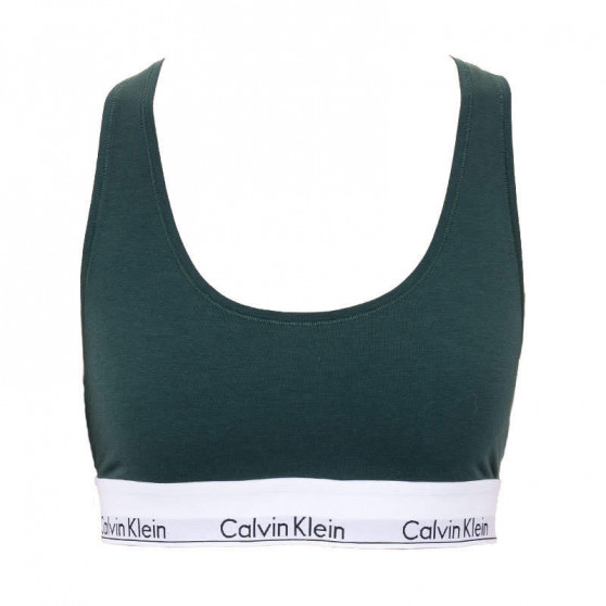 Sutien pentru femei Calvin Klein verde închis (F3785E-CP2)