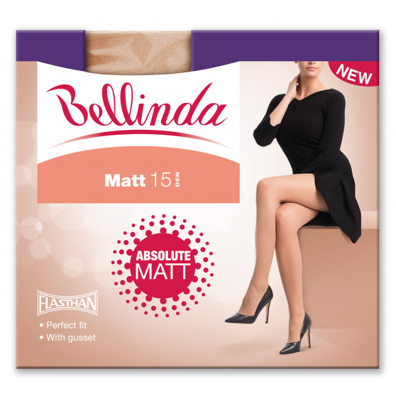 Ciorapi de nailon damă Bellinda migdale (225021-0116)