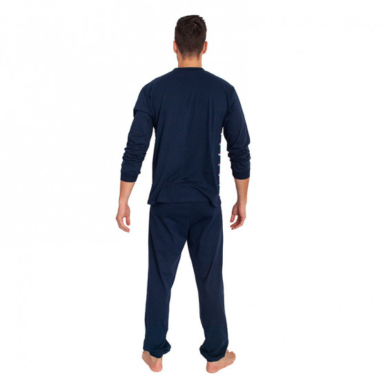 Pijama bărbați Foltýn albastru închis (FPD2)