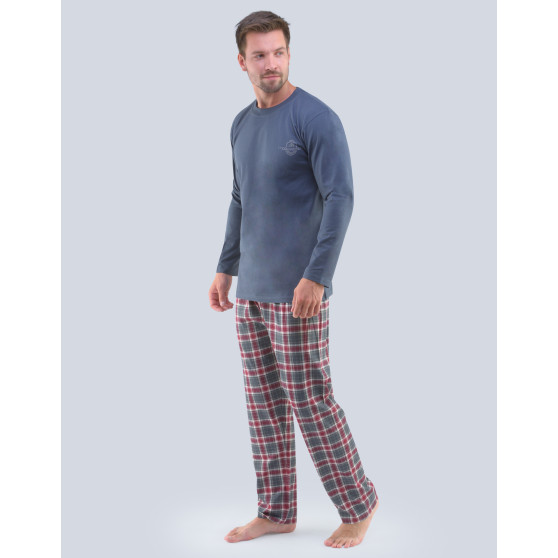 Pijama bărbați Gino gri închis (79091)