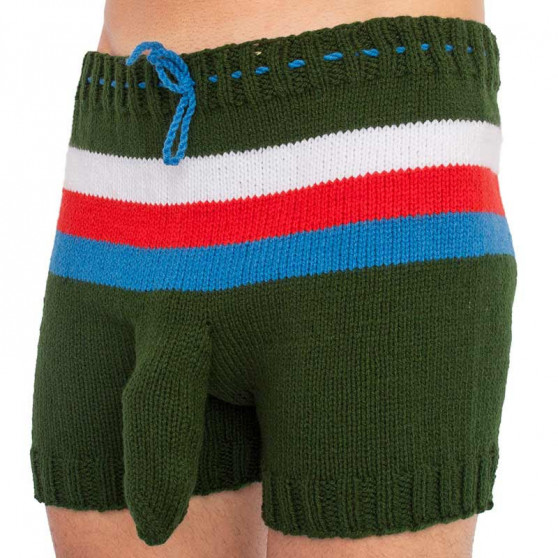Boxeri largi tricotați manual Infantia (PLET186)