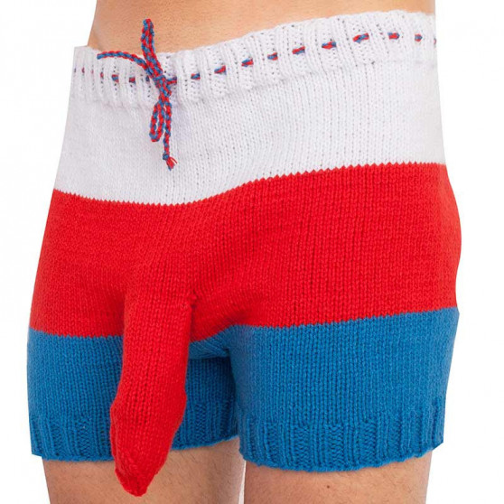Boxeri largi tricotați manual Infantia (PLET181)