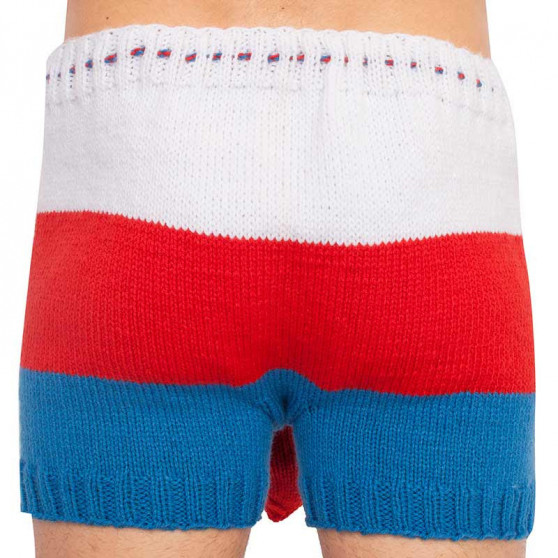 Boxeri largi tricotați manual Infantia (PLET181)