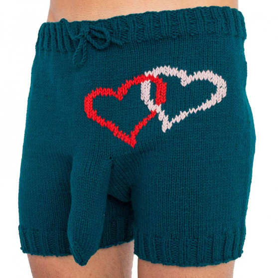 Boxeri largi tricotați manual Infantia (PLET173)