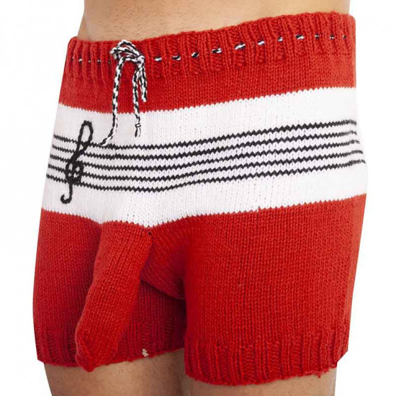 Boxeri largi tricotați manual Infantia (PLET74)