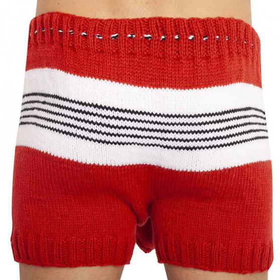 Boxeri largi tricotați manual Infantia (PLET74)