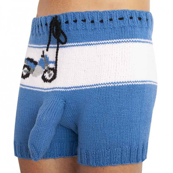 Boxeri largi tricotați manual Infantia (PLET65)