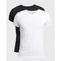 2PACK tricou bărbătesc Gant negru/alb (900002118-111)