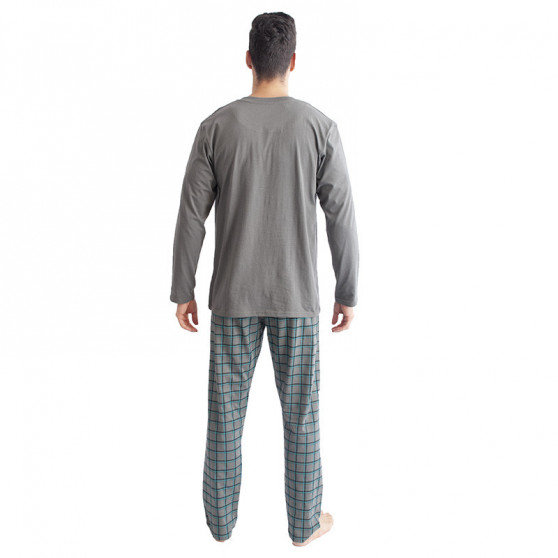 Pijama bărbați Gino gri închis (79095)