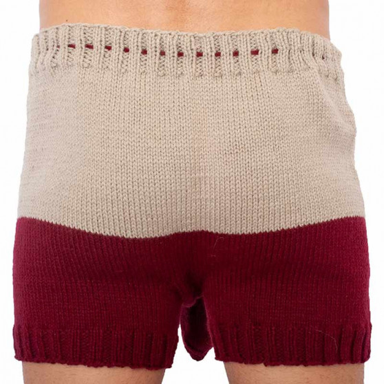 Boxeri largi tricotați manual Infantia (PLET116)