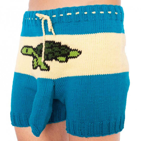 Boxeri largi tricotați manual Infantia (PLET119)