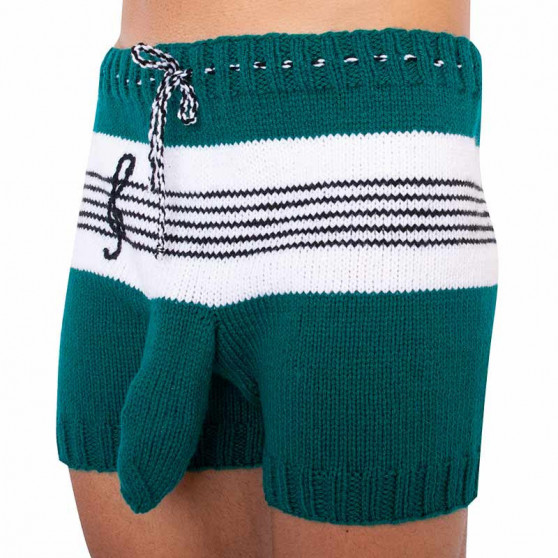 Boxeri largi tricotați manual Infantia (PLET130)