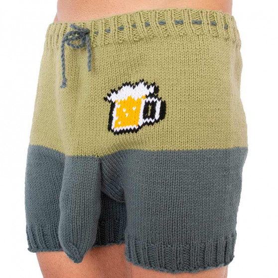 Boxeri largi tricotați manual Infantia (PLET142)