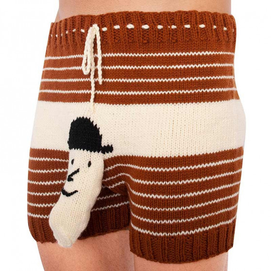 Boxeri largi tricotați manual Infantia (PLET144)
