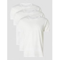 3PACK tricou bărbătesc Calvin Klein alb (NB4011E-100)