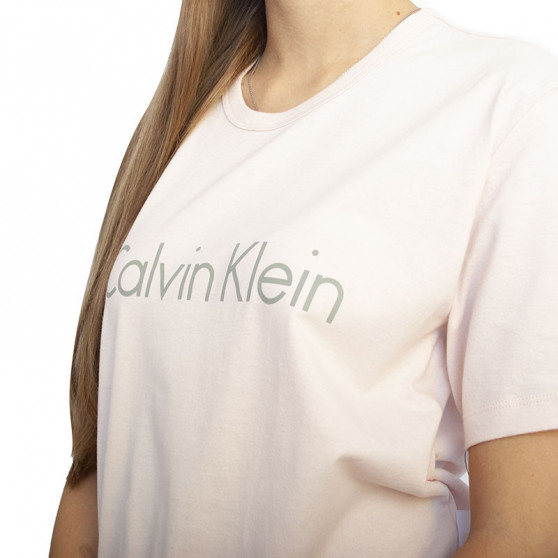 Tricou damă Calvin Klein roz (QS6105E-2NT)