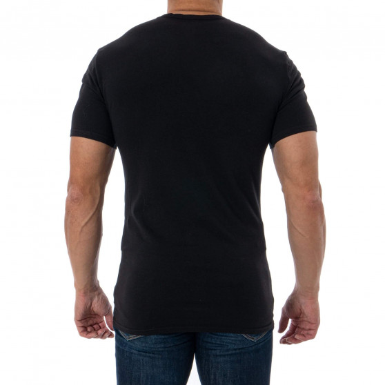 2PACK Tricou pentru bărbați CK ONE V neck negru (NB2408A-001)