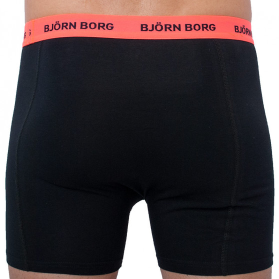 3PACK boxeri bărbați Bjorn Borg negri (2031-1372-90651)
