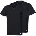 2PACK tricou bărbătesc Champion negru (Y09G7-3AM)