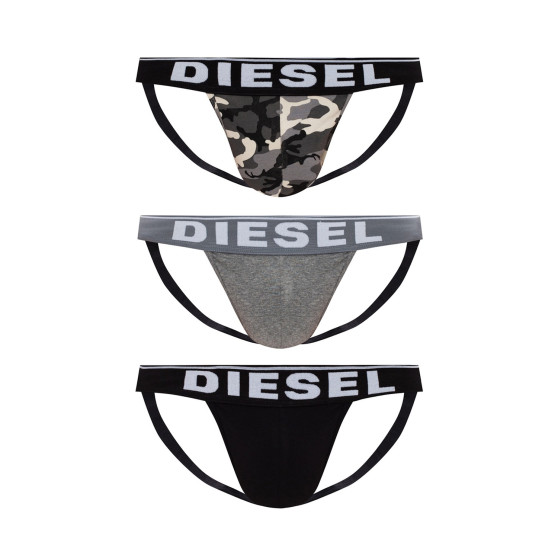 3PACK Jocks bărbați Diesel multicolori (00SH9I-0WBAE-E5359)