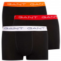 3PACK boxeri bărbați Gant negri (902033603-5)