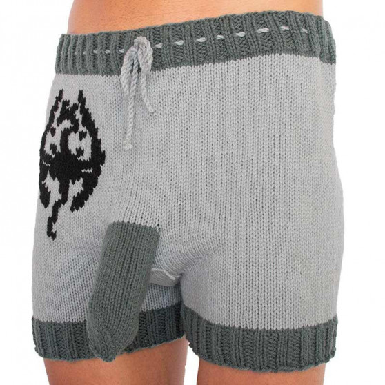 Boxeri largi tricotați manual Infantia (PLET213)