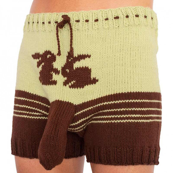 Boxeri largi tricotați manual Infantia (PLET216)