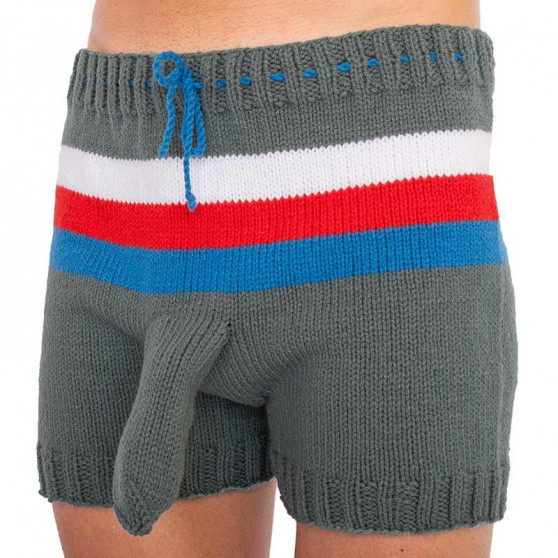 Boxeri largi tricotați manual Infantia (PLET220)