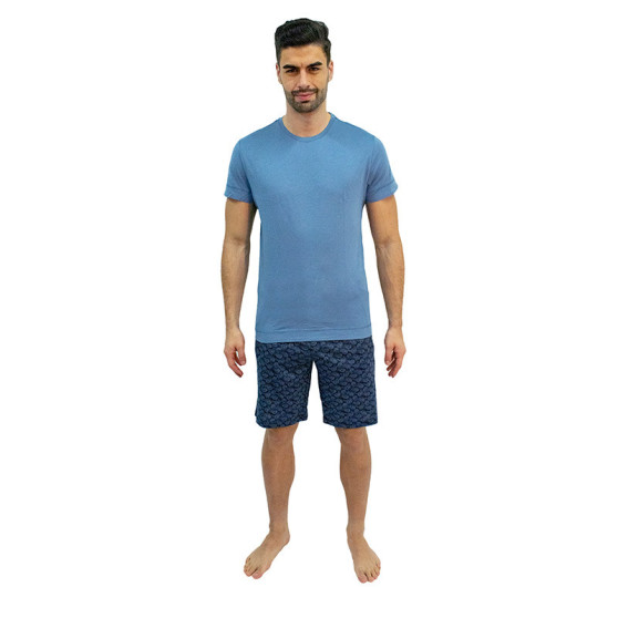 Pijamale pentru bărbați Jockey albastru supradimensionat (500001 454)
