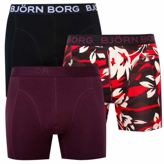 3PACK boxeri bărbați Bjorn Borg multicolori (2031-1021-40541)