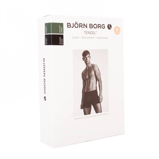 2PACK boxeri lungi bărbați Bjorn Borg multicolori (2031-1326-80371)