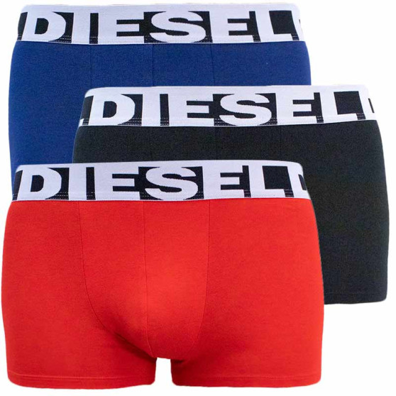 3PACK boxeri bărbați Diesel multicolori (00SAB2-0PAWE-E5066)