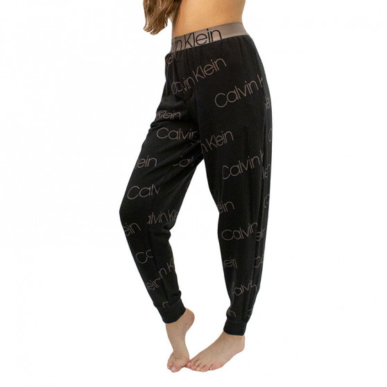 Pantaloni de dormit pentru femei Calvin Klein negru (QS6510E-96Y)