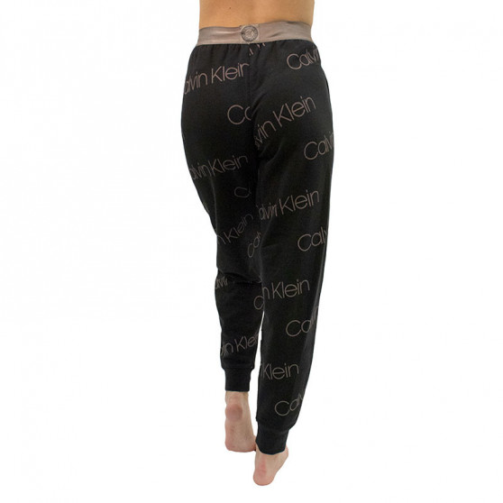 Pantaloni de dormit pentru femei Calvin Klein negru (QS6510E-96Y)