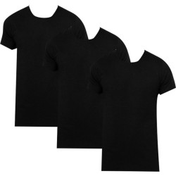 3PACK tricou bărbătesc Calvin Klein negru (NB4011E-001)