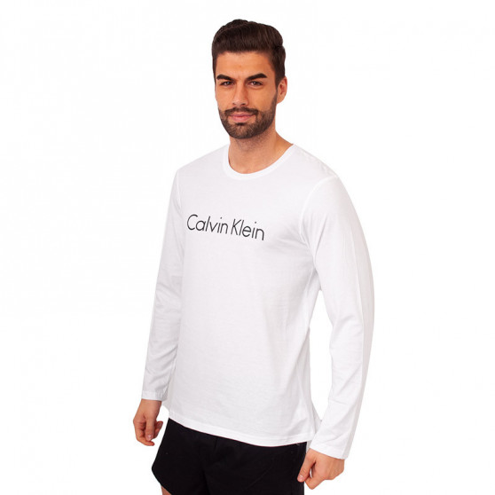 Tricou bărbătesc Calvin Klein alb (NM1345E-100)