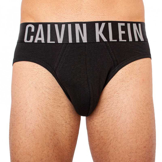 2PACK slipuri bărbați Calvin Klein negre (NB2601A-UB1)