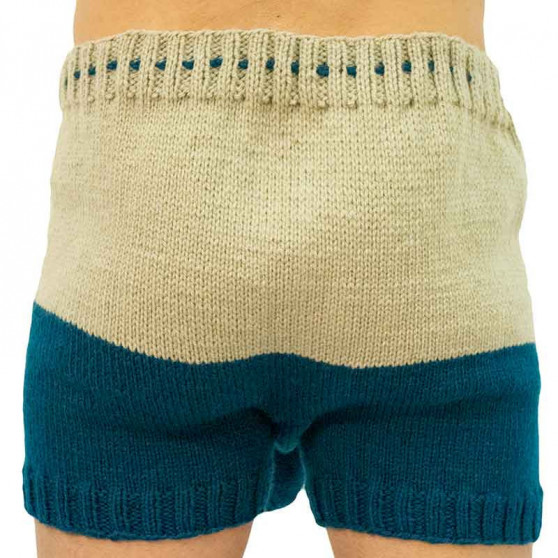 Boxeri largi tricotați manual Infantia (PLET81)