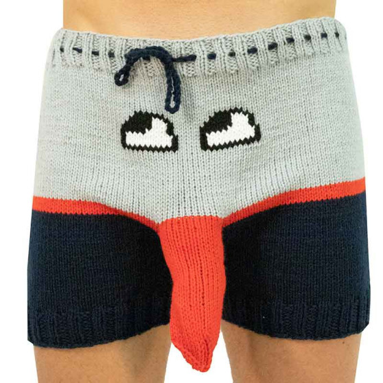 Boxeri largi tricotați manual Infantia (PLET88)