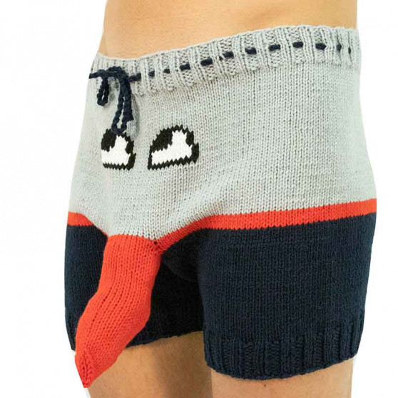 Boxeri largi tricotați manual Infantia (PLET88)