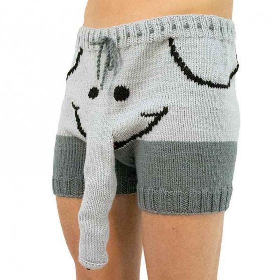 Boxeri largi tricotați manual Infantia (PLET89)