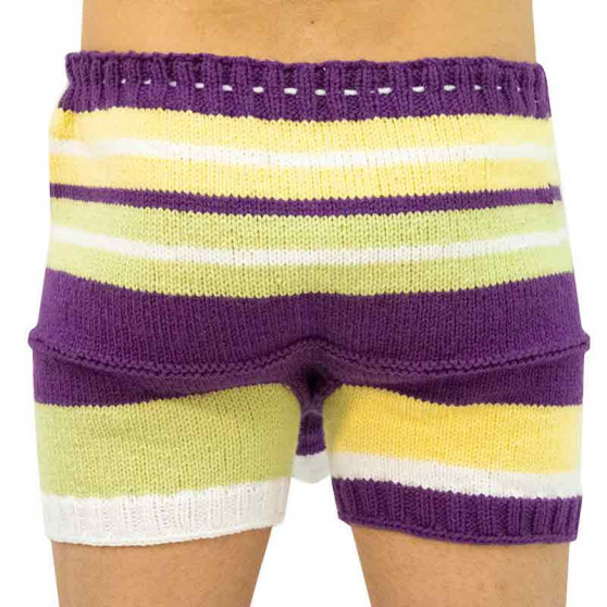 Boxeri largi tricotați manual Infantia (PLET55)