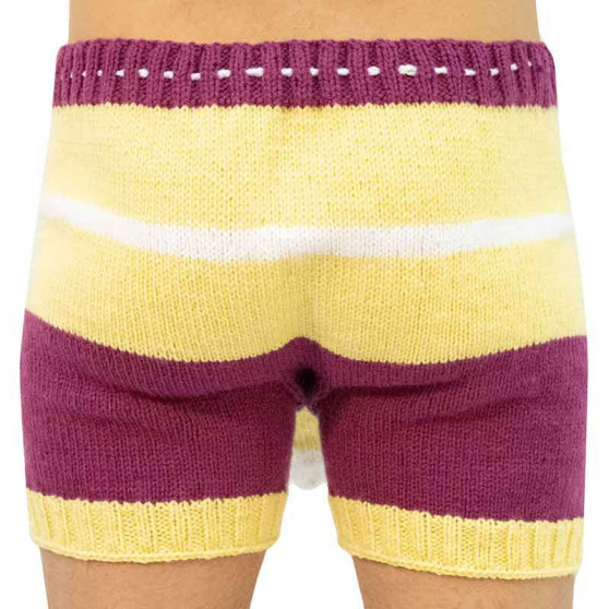 Boxeri largi tricotați manual Infantia (PLET68)