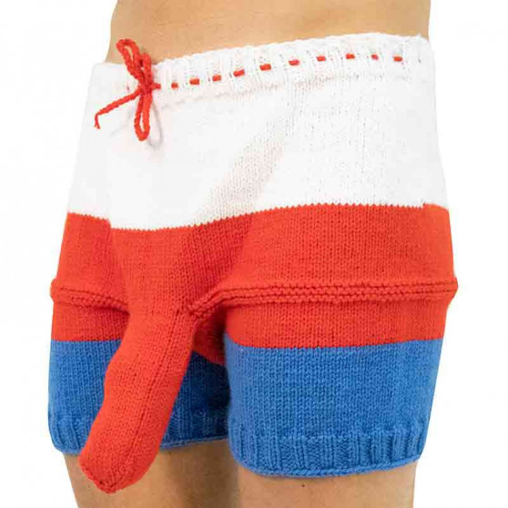 Boxeri largi tricotați manual Infantia (PLET67)