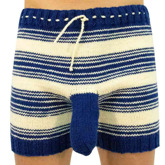 Pantaloni scurți tricotați manual Infantia (PLET62)