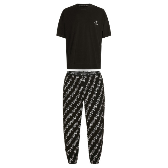 Pijama bărbați Calvin Klein neagră (NM1787E-KLK)