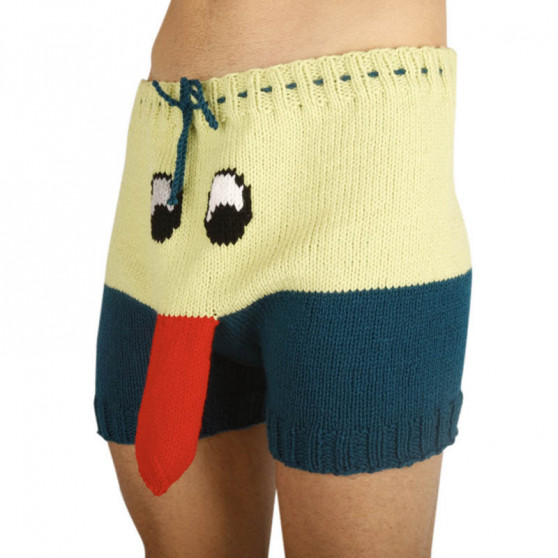 Boxeri largi tricotați manual Infantia (PLET90)