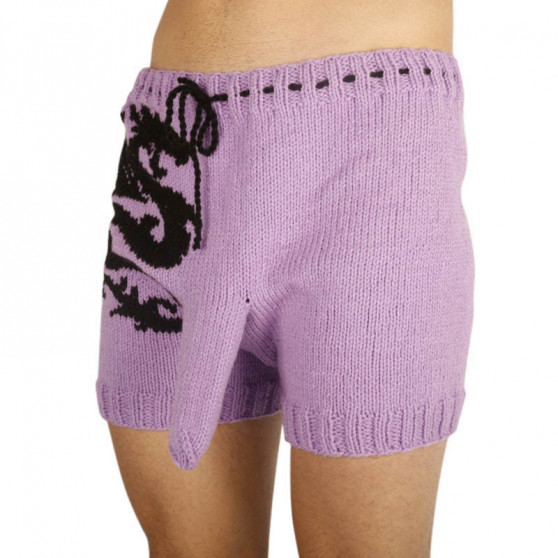 Pantaloni scurți tricotați manual Infantia (PLET94)